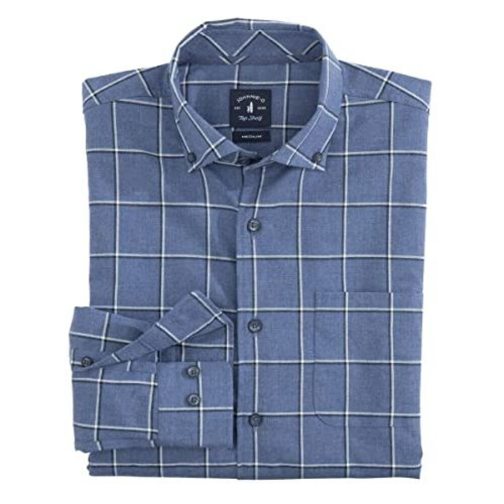 johnnie-O Darien Top Shelf Button Up Shirt Wake/XXL, Size: XXL